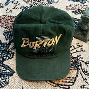 Burton x STARTER “Watch Your Back Country” Corduroy Snowboarding Hat RARE
